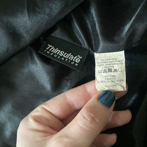 J.Crew Wool Cashmere Toggle Coat - Picture 9 of 12